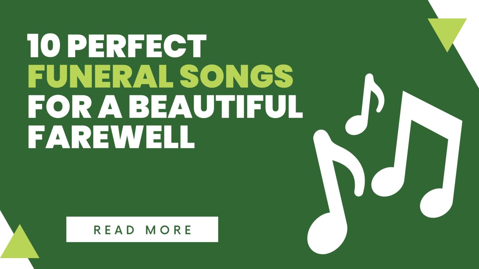 10 Beautiful Funeral Songs A Greener Funeral